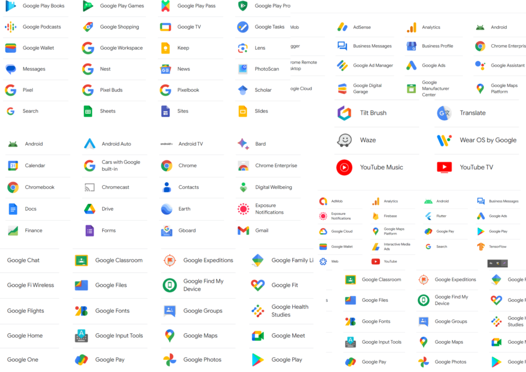 Google products